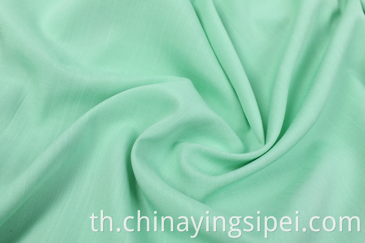 High quality woven dyed slub spun 100%rayon fabric